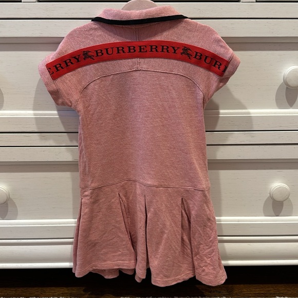 Burberry Pink Toddler Polo Dress Size 3T - Picture 5 of 5